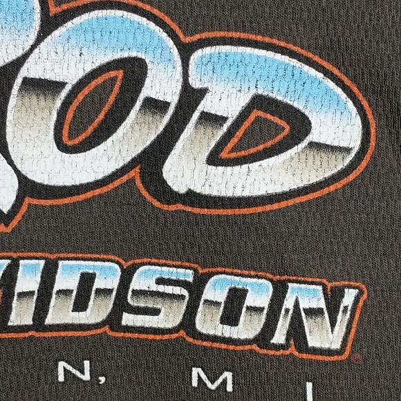 Harley Davidson Hot Rod Tee - Size L - GUC - Picture 5 of 7